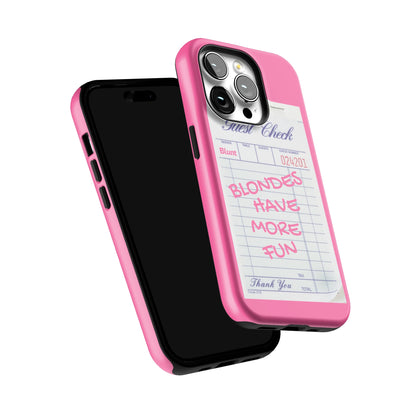 Blondes Have More Fun iPhone Case gallery - Iphone_14_Pro_6