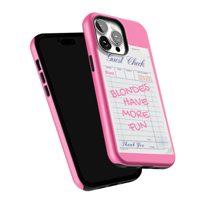 Blondes Have More Fun iPhone Case gallery - Iphone_14_Pro_Max_6