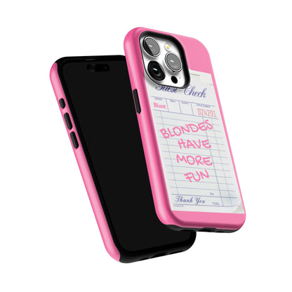 Blondes Have More Fun iPhone Case gallery - Iphone_15_Pro_6