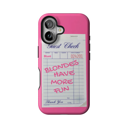 Blondes Have More Fun iPhone Case gallery - Iphone_16_Iphone_1