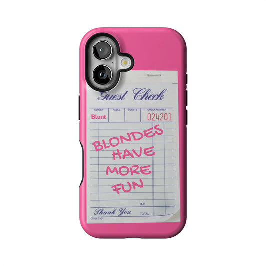 Blondes Have More Fun iPhone Case gallery - Iphone_16_Iphone_1