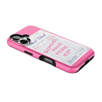 Blondes Have More Fun iPhone Case gallery - Iphone_16_Iphone_2