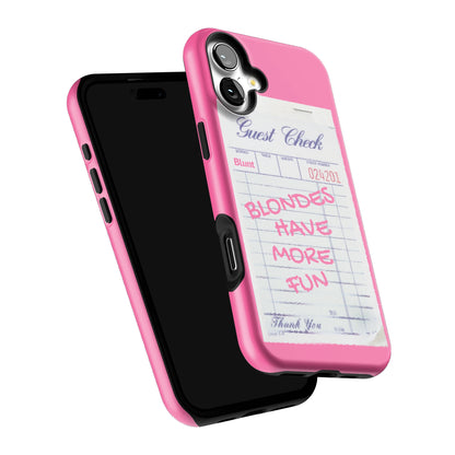 Blondes Have More Fun iPhone Case gallery - Iphone_16_Mini_Air_Plus_6