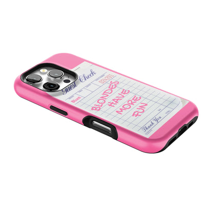 Blondes Have More Fun iPhone Case gallery - Iphone_16_Pro_2