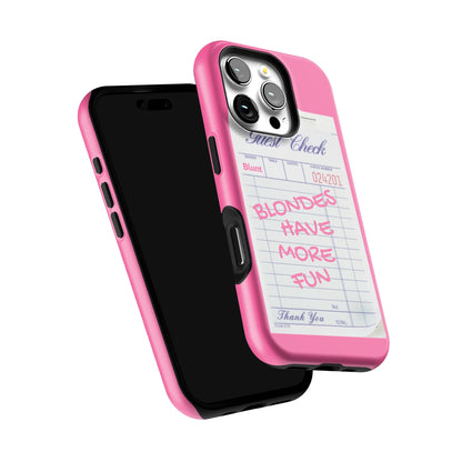 Blondes Have More Fun iPhone Case gallery - Iphone_16_Pro_6
