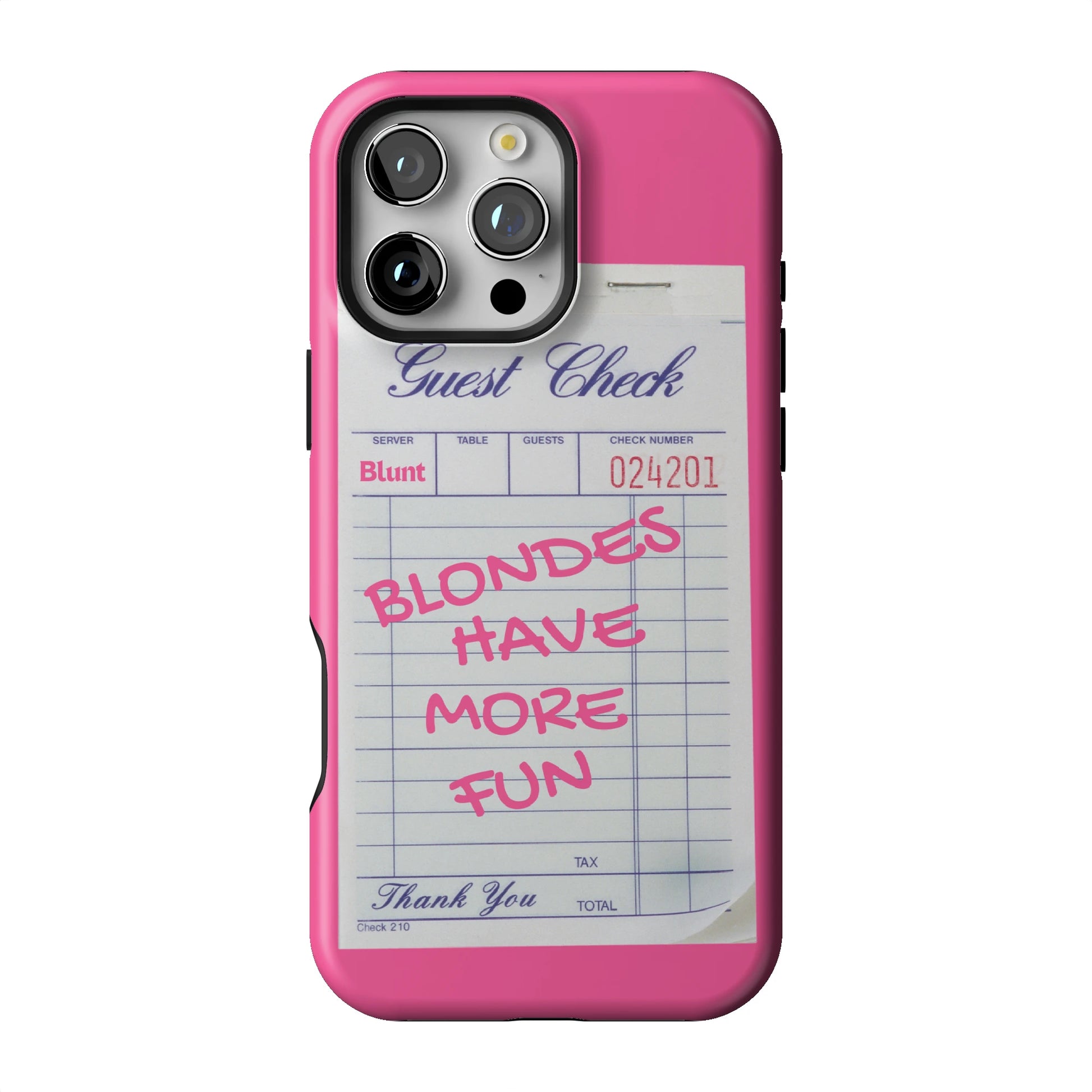 Blondes Have More Fun iPhone Case gallery - Iphone_16_Pro_Max_1