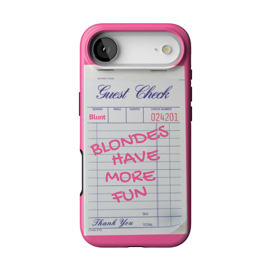 Blondes Have More Fun iPhone Case gallery - Iphone_17_Air_1