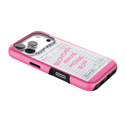 Blondes Have More Fun iPhone Case gallery - Iphone_17_Pro_2