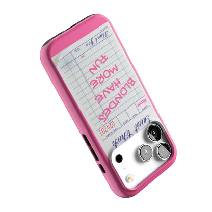 Blondes Have More Fun iPhone Case gallery - Iphone_17_Pro_5