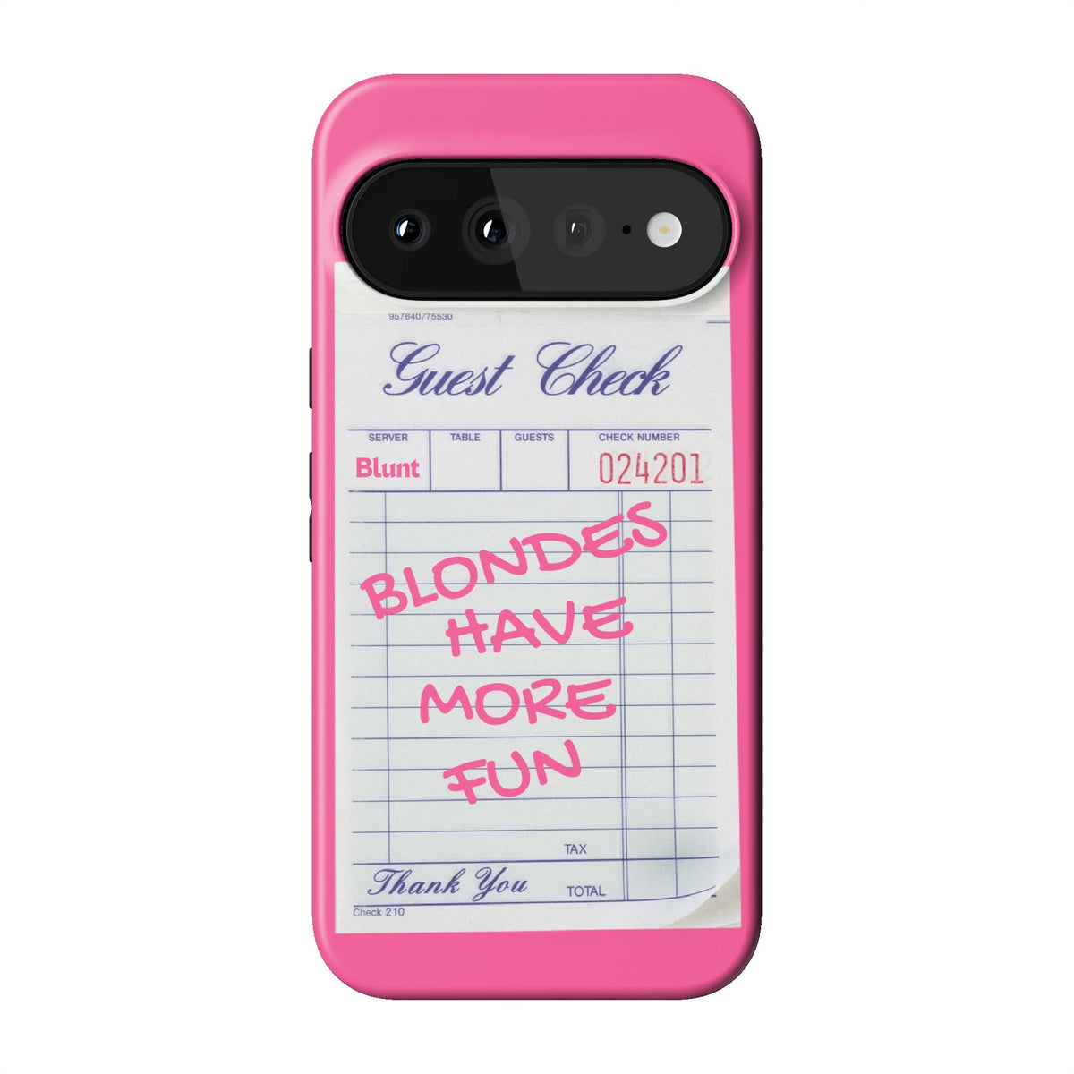 Blondes Have More Fun Pixel Case - Blunt Cases