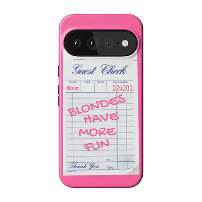 Blondes Have More Fun Pixel Case - Blunt Cases