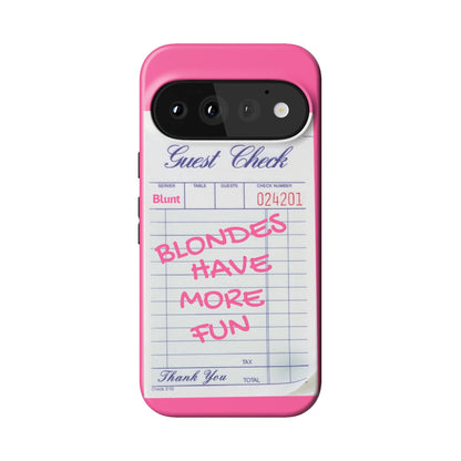 Blondes Have More Fun Pixel Case - Blunt Cases