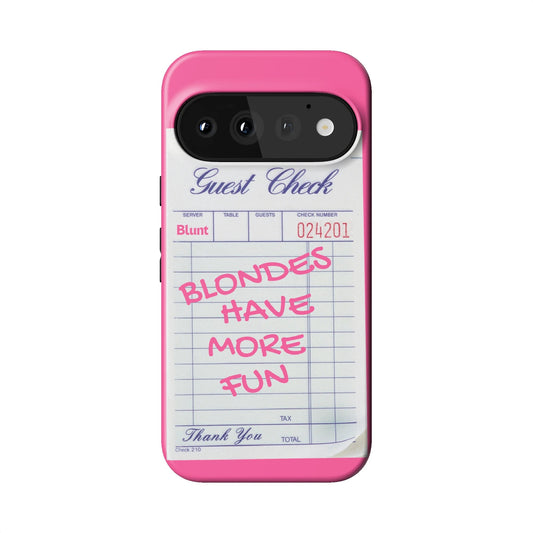 Blondes Have More Fun Pixel Case - Blunt Cases