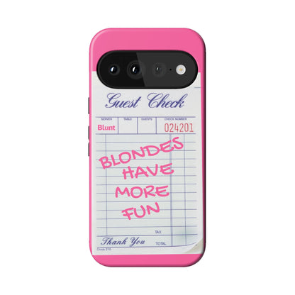 Blondes Have More Fun Pixel Case - Blunt Cases