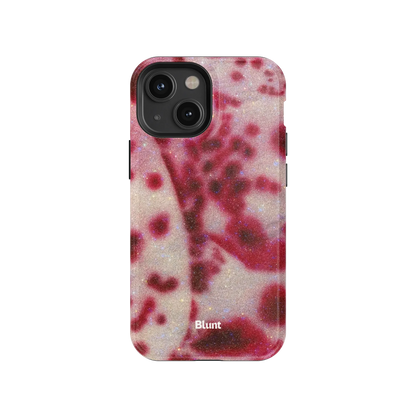 Crimson Veil iPhone Case