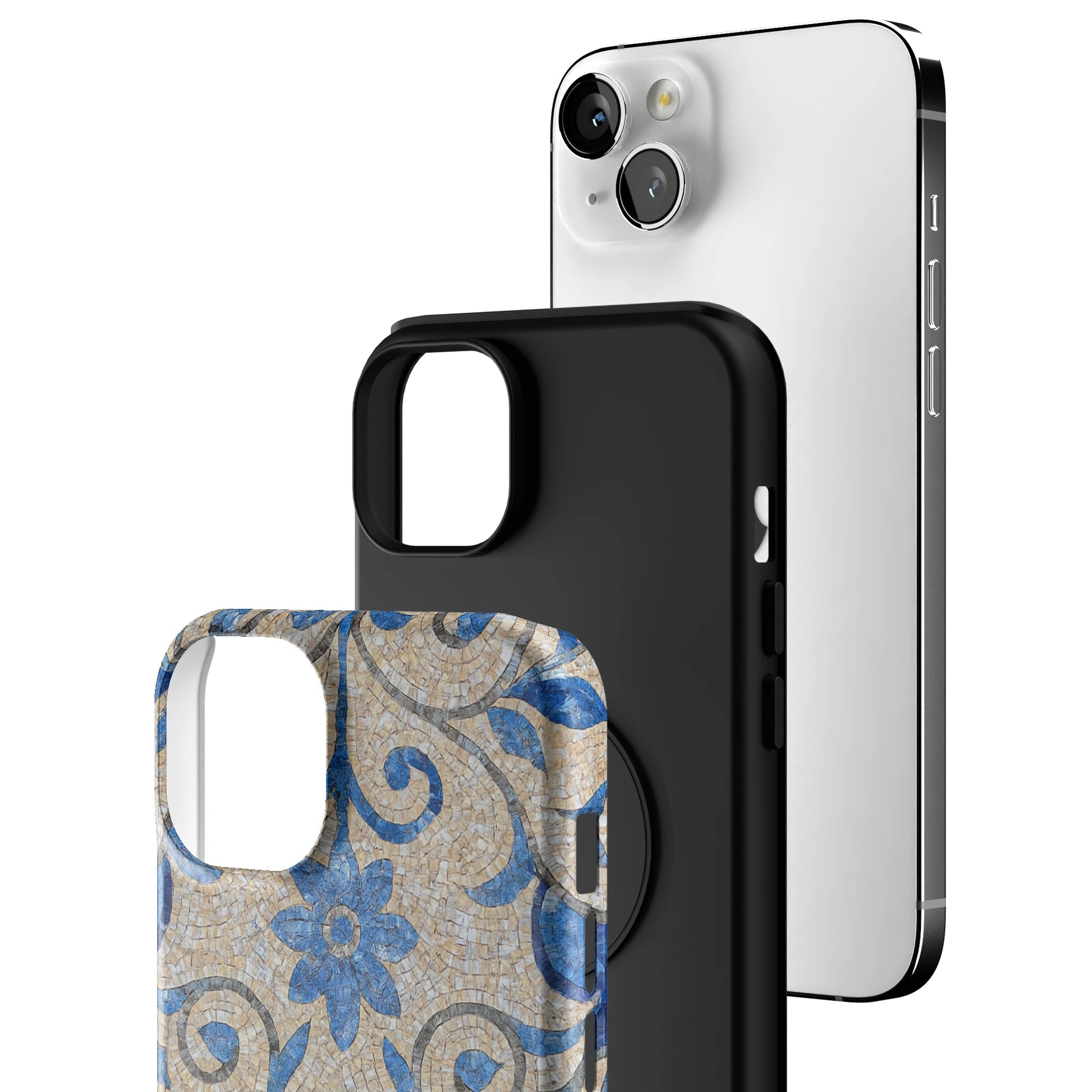 Blue Bloom iPhone Case gallery - Iphone_14_Mini_Air_Plus_3
