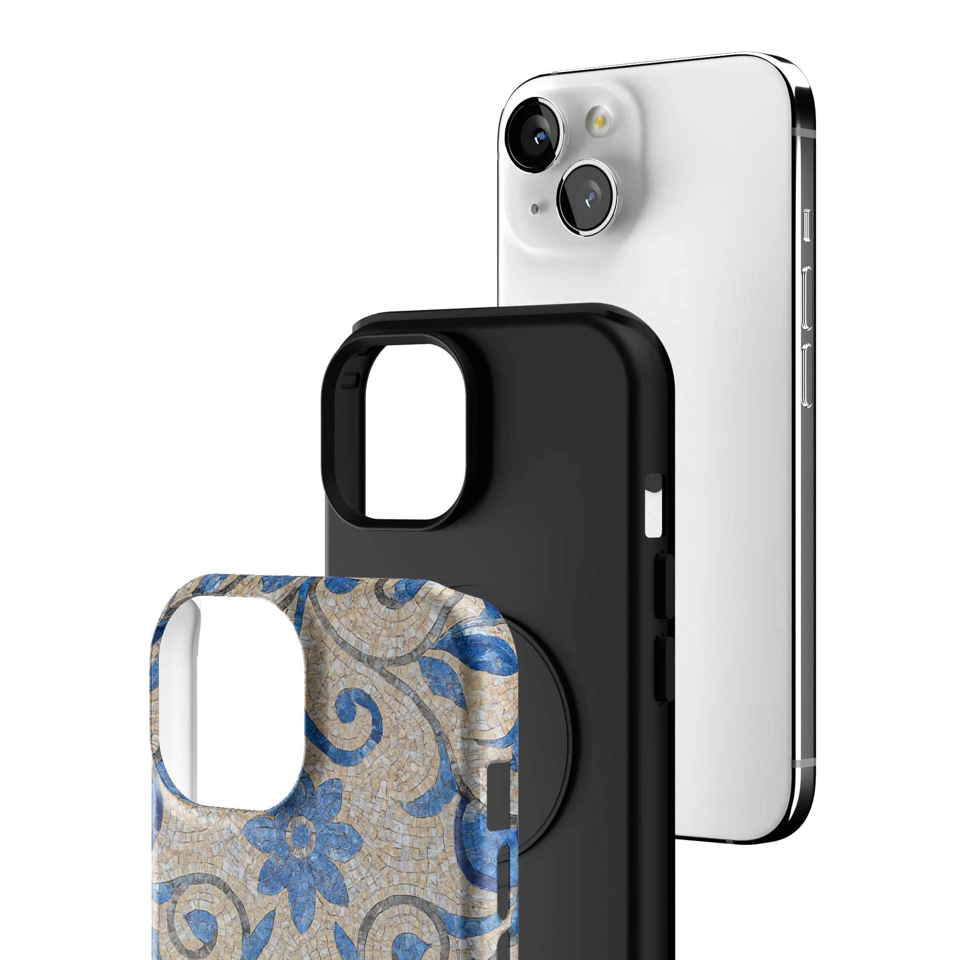 Blue Bloom iPhone Case gallery - Iphone_15_Iphone_3