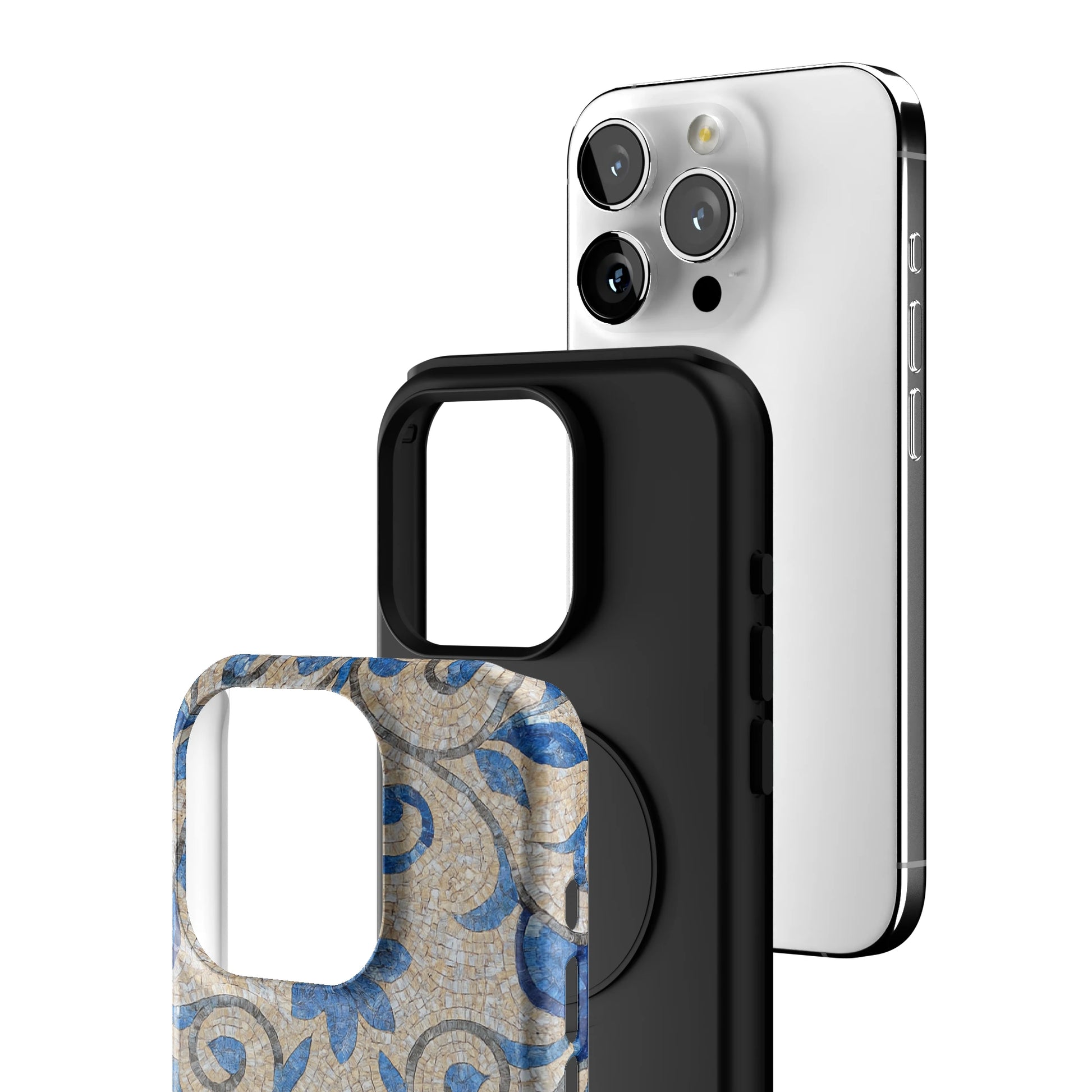 Blue Bloom iPhone Case gallery - Iphone_15_Pro_3