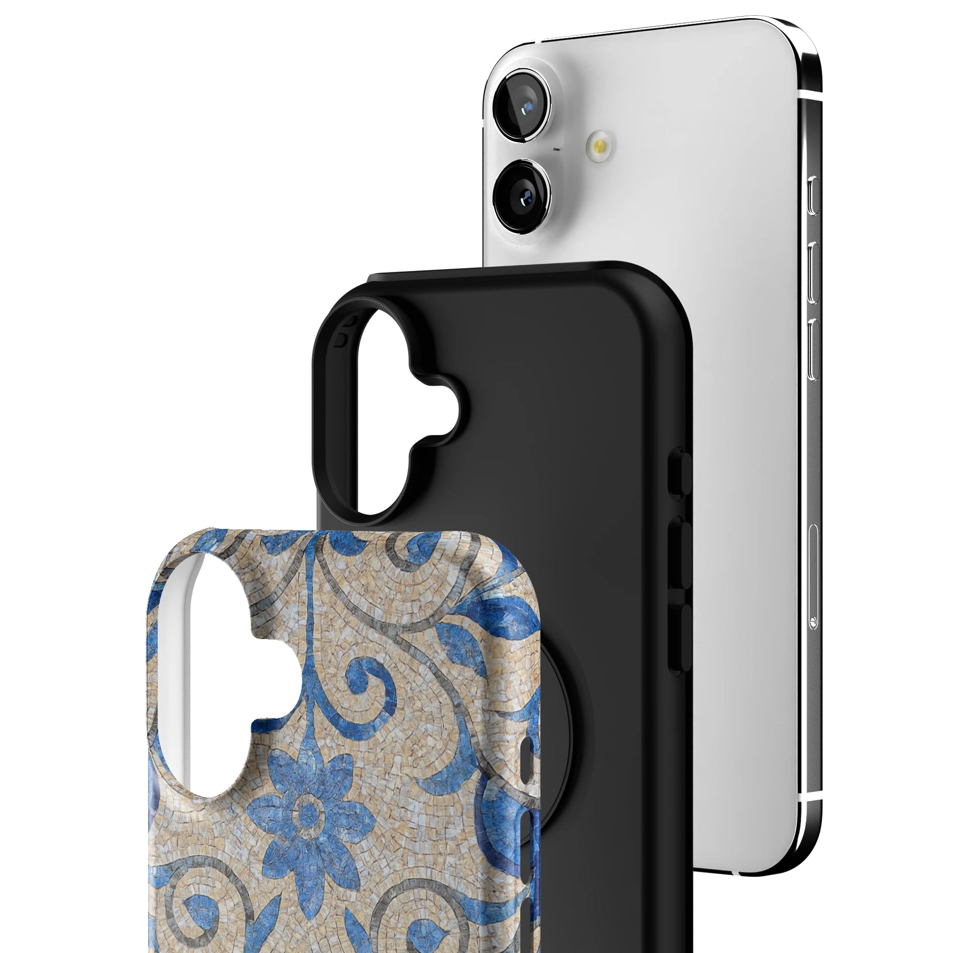 Blue Bloom iPhone Case gallery - Iphone_16_Mini_Air_Plus_3