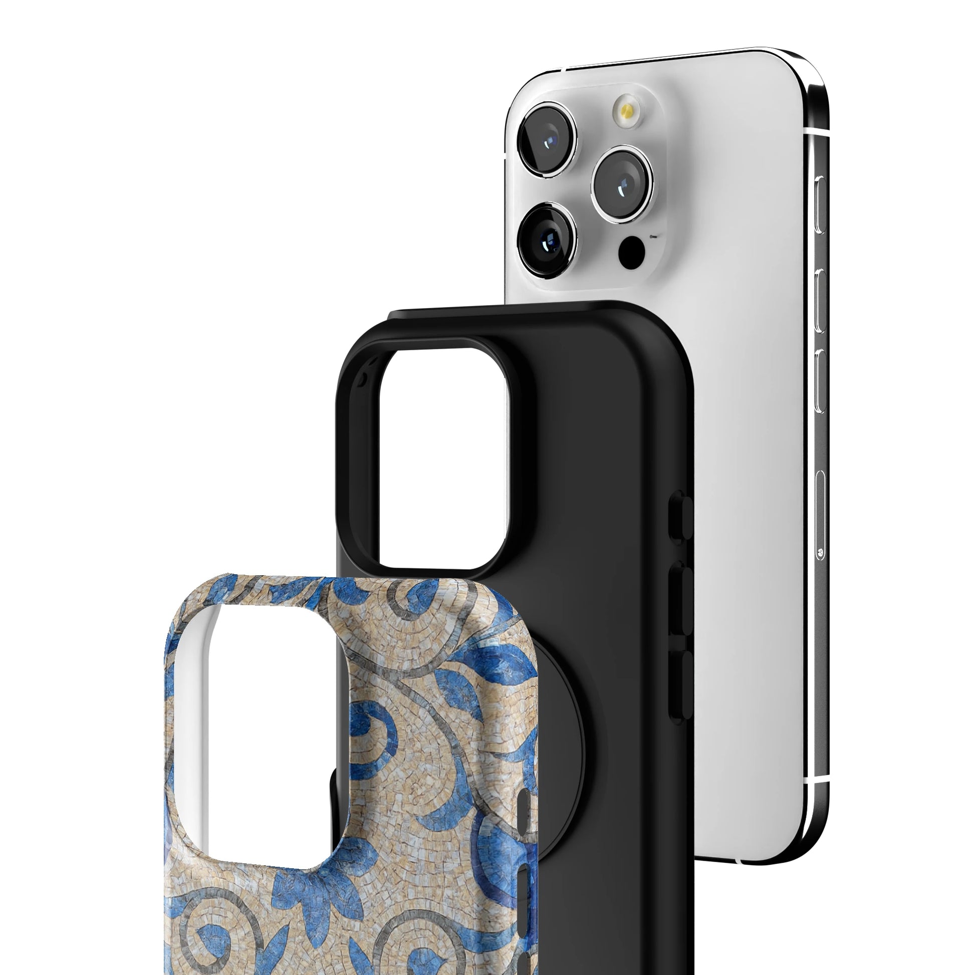 Blue Bloom iPhone Case gallery - Iphone_16_Pro_3