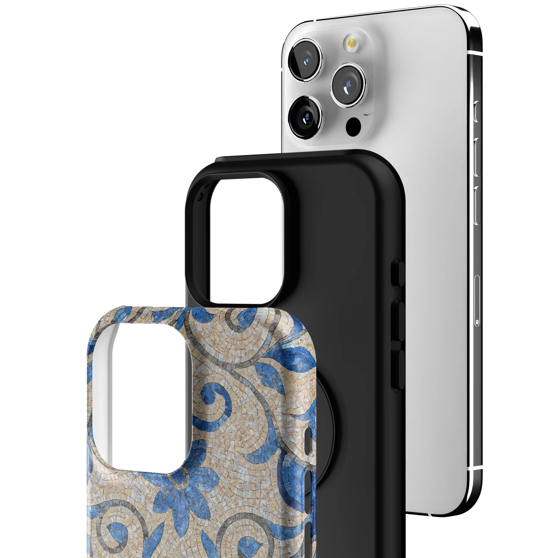 Blue Bloom iPhone Case gallery - Iphone_16_Pro_Max_3