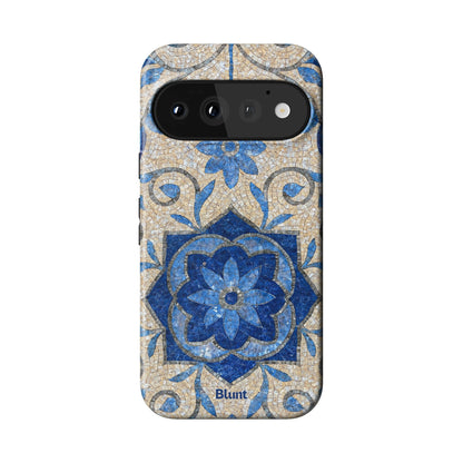 Blue Bloom Pixel Case - Blunt Cases