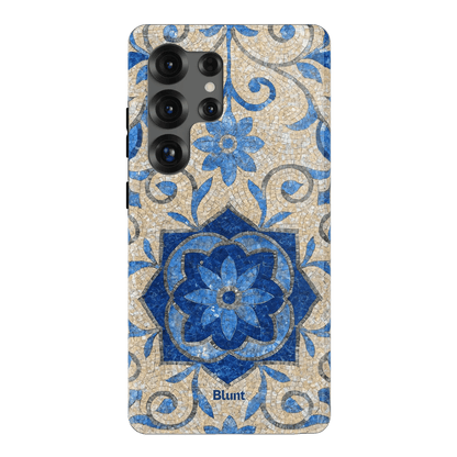 Blue Bloom Samsung Case - Blunt Cases