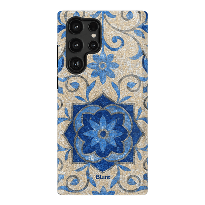 Blue Bloom Samsung Case - Blunt Cases