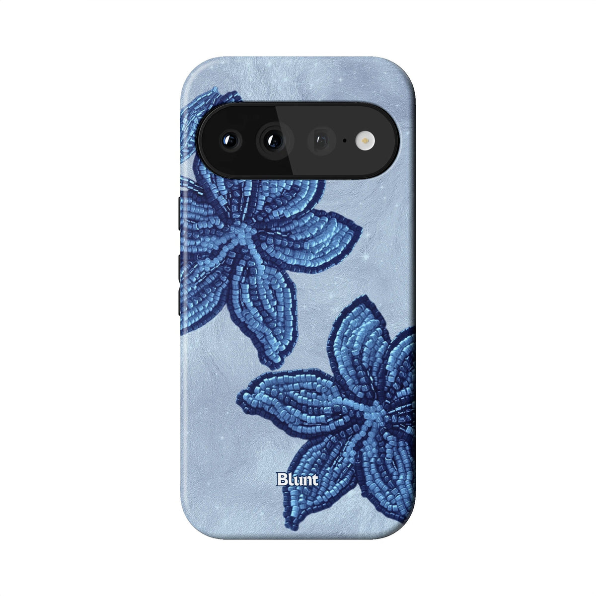 Blue Blush Orchid Pixel Case - Blunt Cases