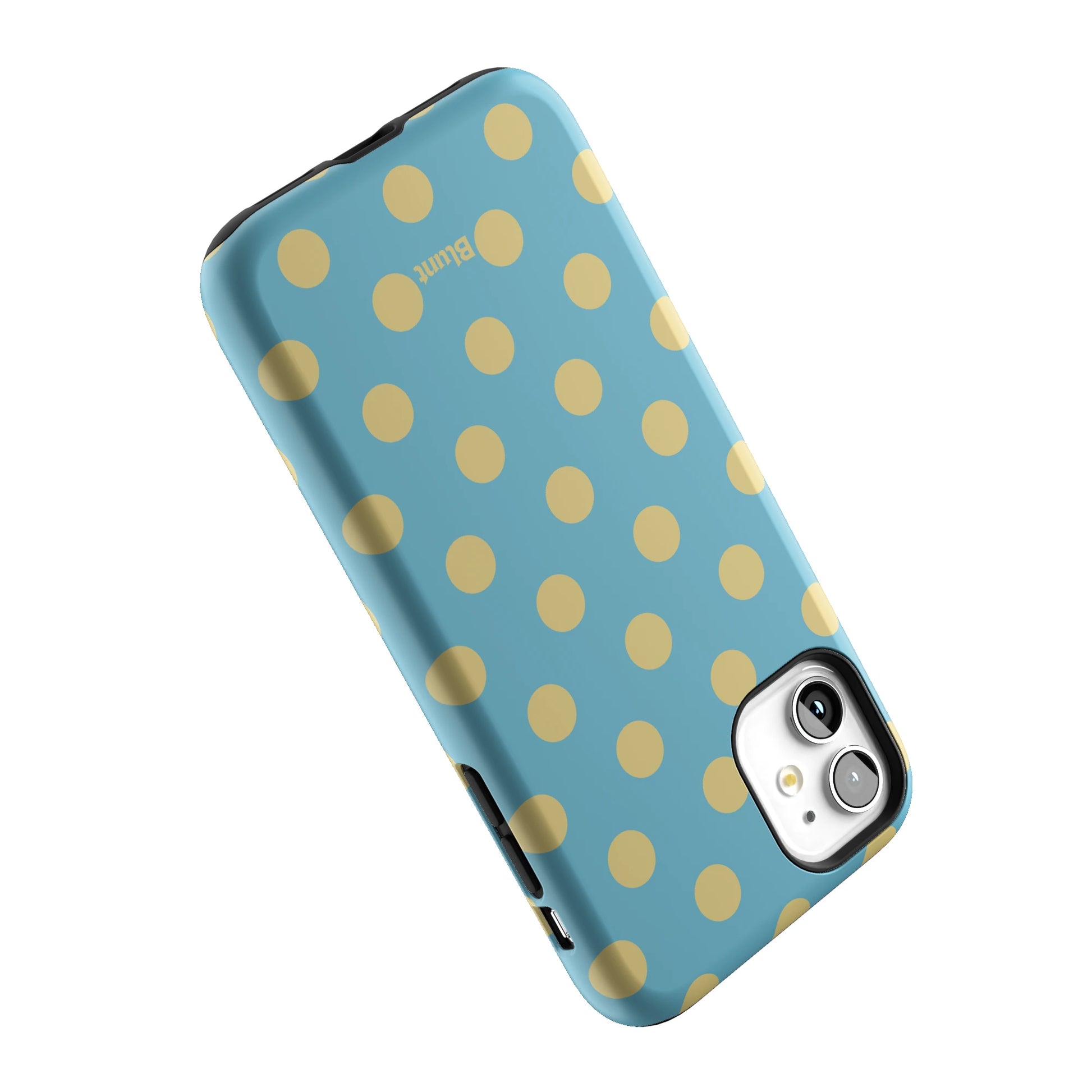 Blue Butter Polka iPhone Case gallery - Iphone_11_Iphone_5