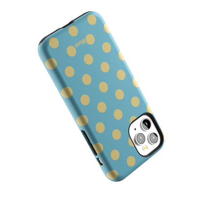 Blue Butter Polka iPhone Case gallery - Iphone_11_Pro_5