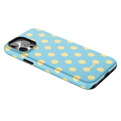 Blue Butter Polka iPhone Case gallery - Iphone_12_Pro_Max_2