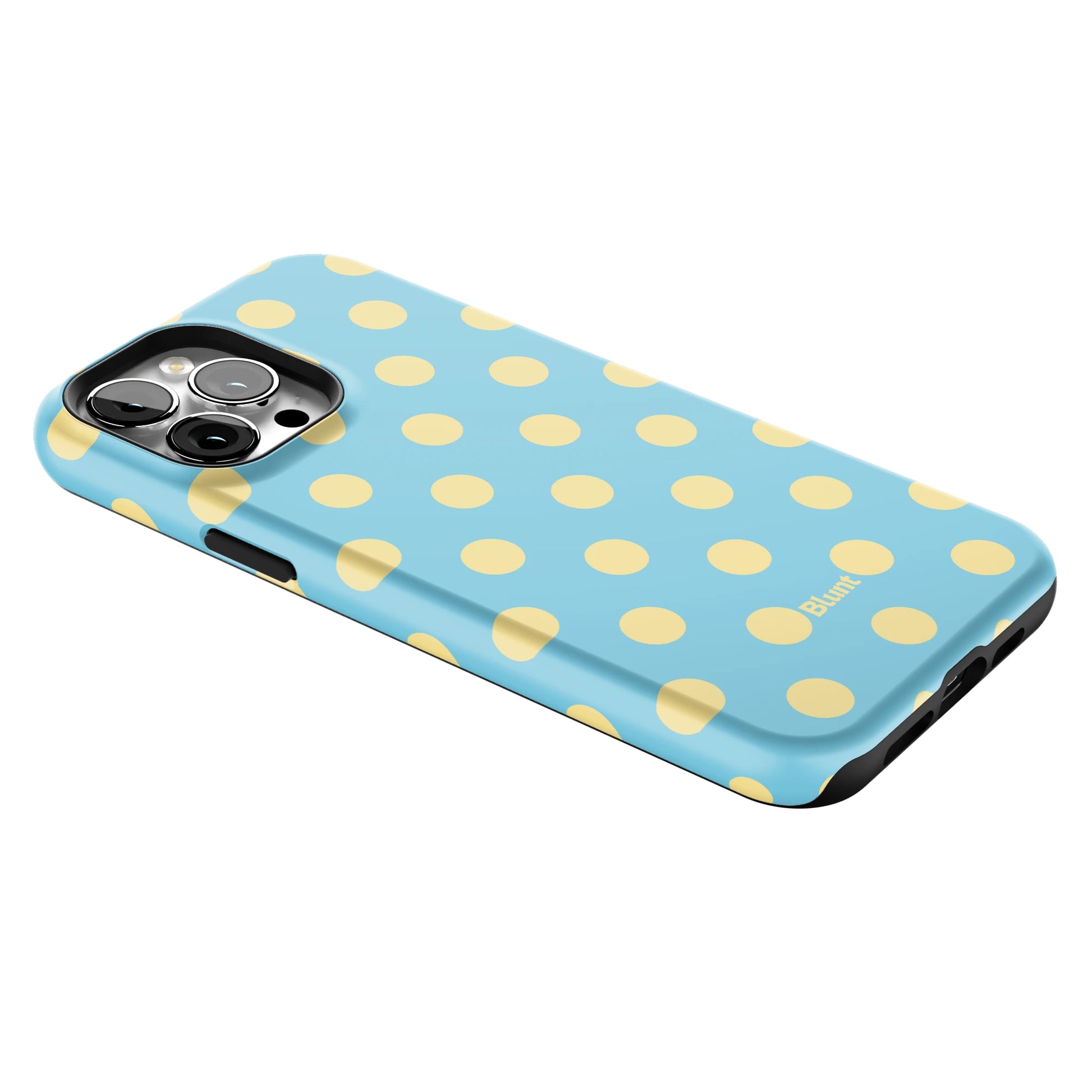 Blue Butter Polka iPhone Case gallery - Iphone_13_Pro_Max_2