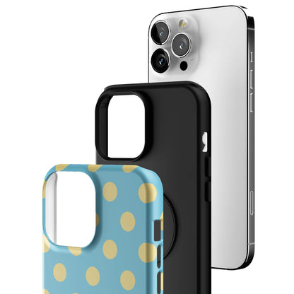 Blue Butter Polka iPhone Case gallery - Iphone_13_Pro_Max_3