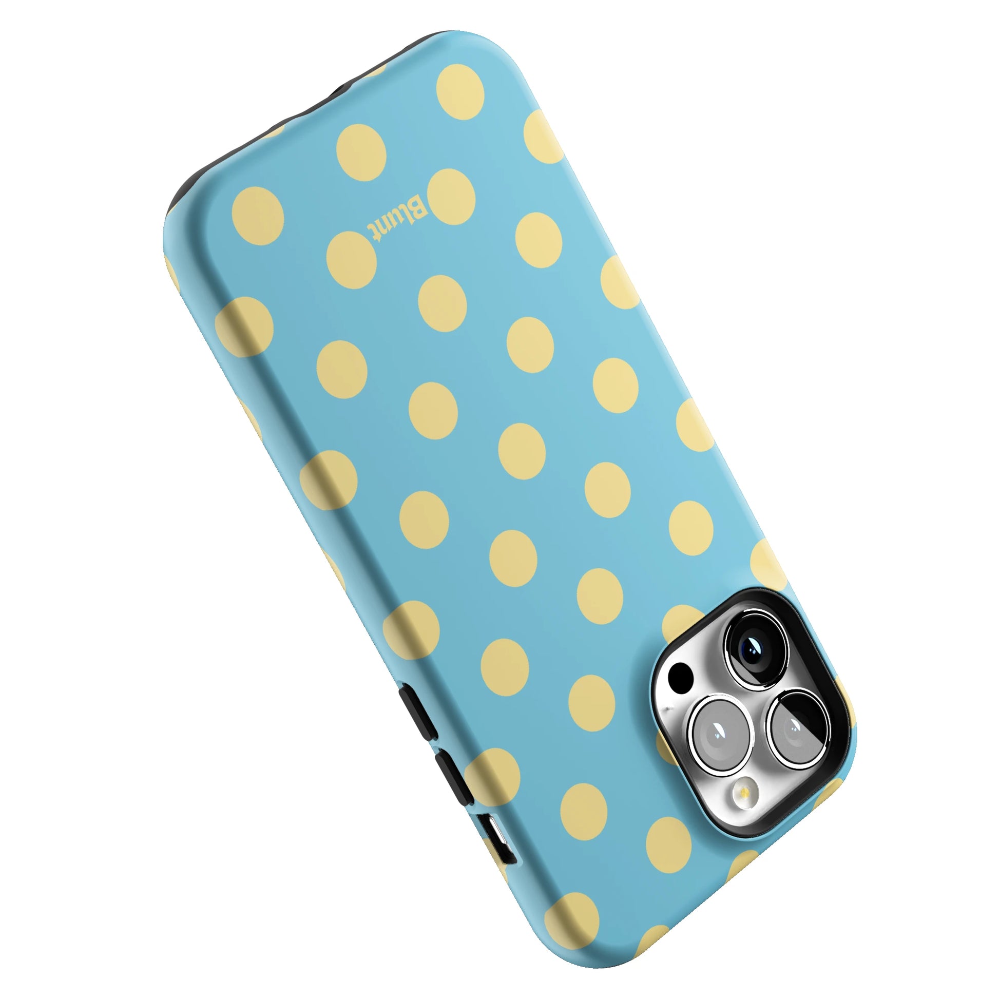 Blue Butter Polka iPhone Case gallery - Iphone_13_Pro_Max_5