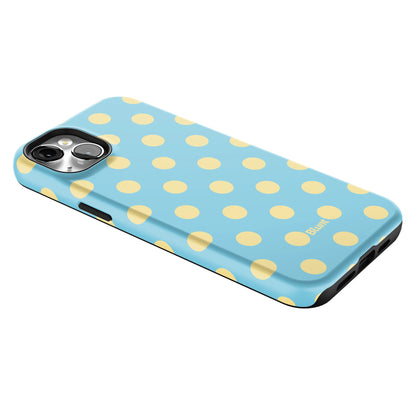 Blue Butter Polka iPhone Case gallery - Iphone_14_Mini_Air_Plus_2