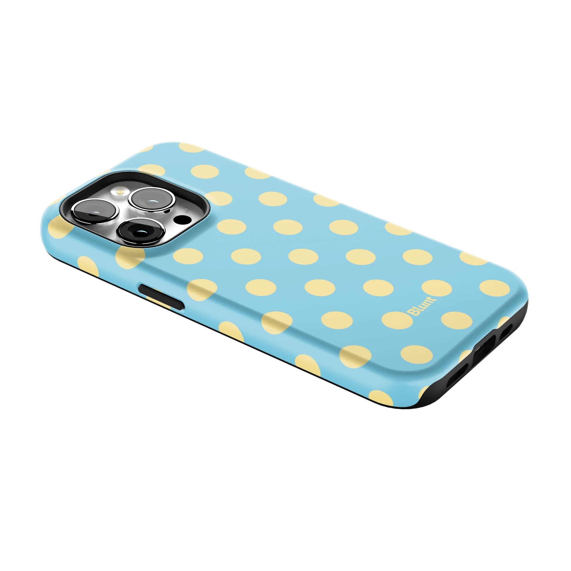Blue Butter Polka iPhone Case gallery - Iphone_14_Pro_2