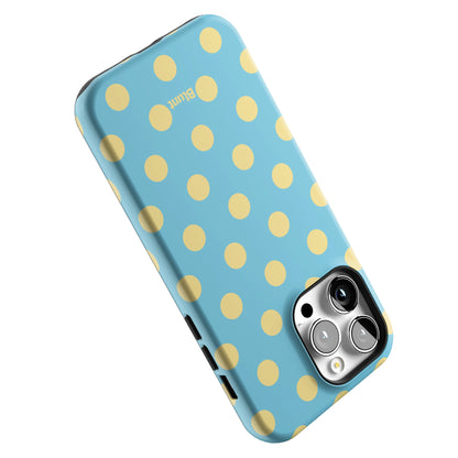 Blue Butter Polka iPhone Case gallery - Iphone_14_Pro_Max_5