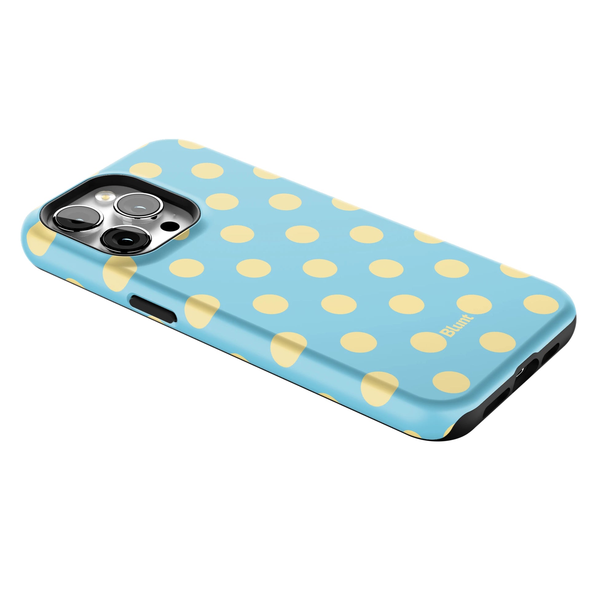 Blue Butter Polka iPhone Case gallery - Iphone_15_Pro_Max_2