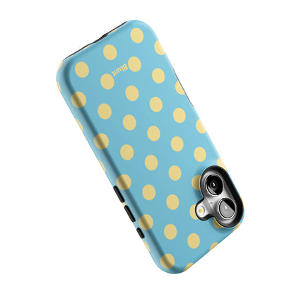 Blue Butter Polka iPhone Case gallery - Iphone_16_Iphone_5