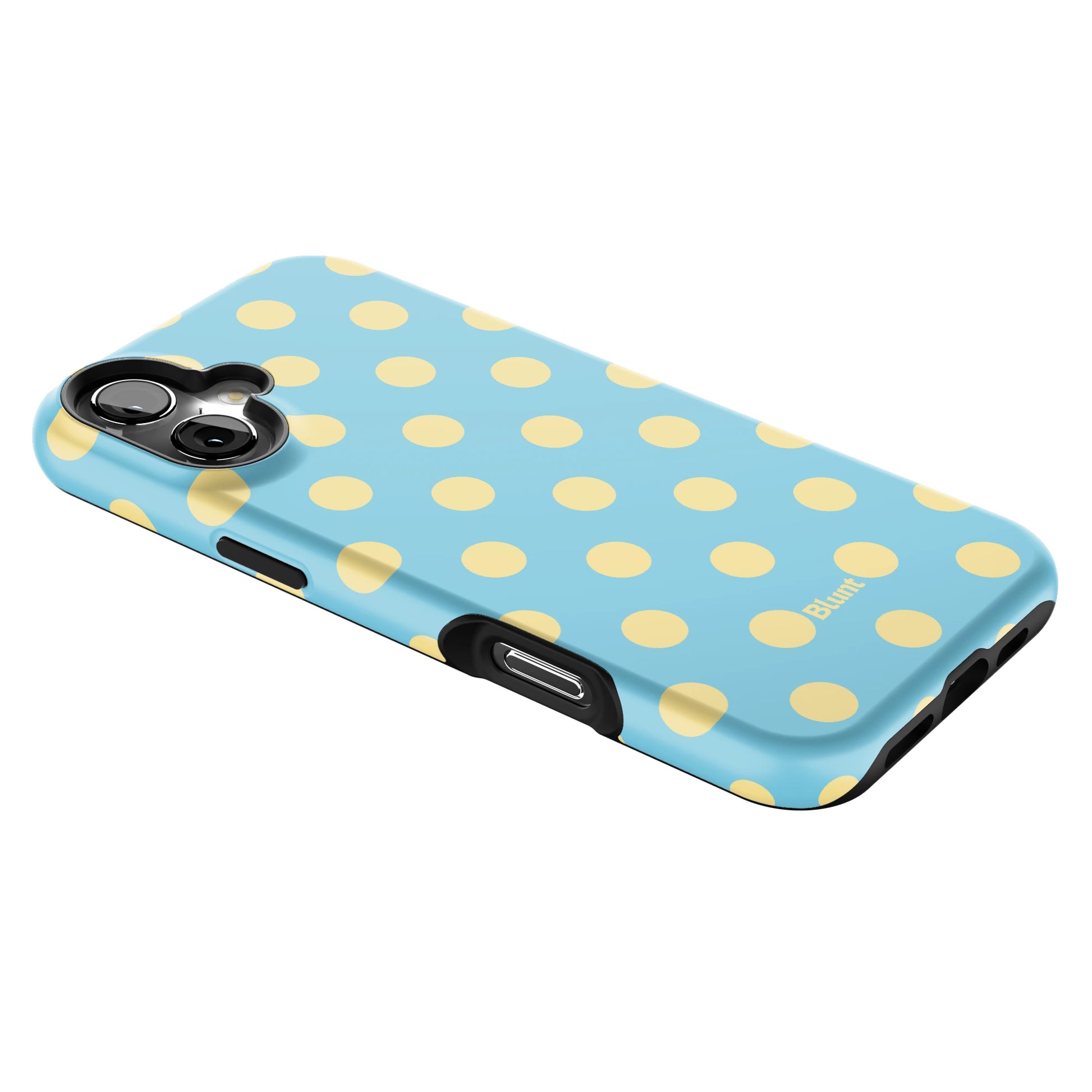 Blue Butter Polka iPhone Case gallery - Iphone_16_Mini_Air_Plus_2