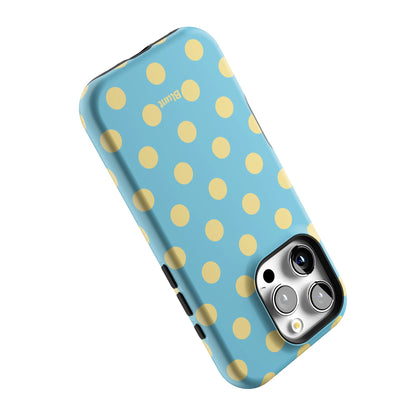 Blue Butter Polka iPhone Case gallery - Iphone_16_Pro_5