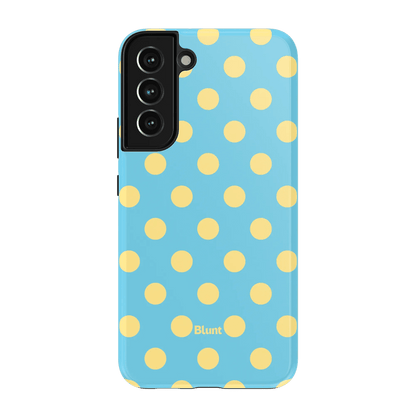 Blue Butter Polka Samsung Case - Blunt Cases