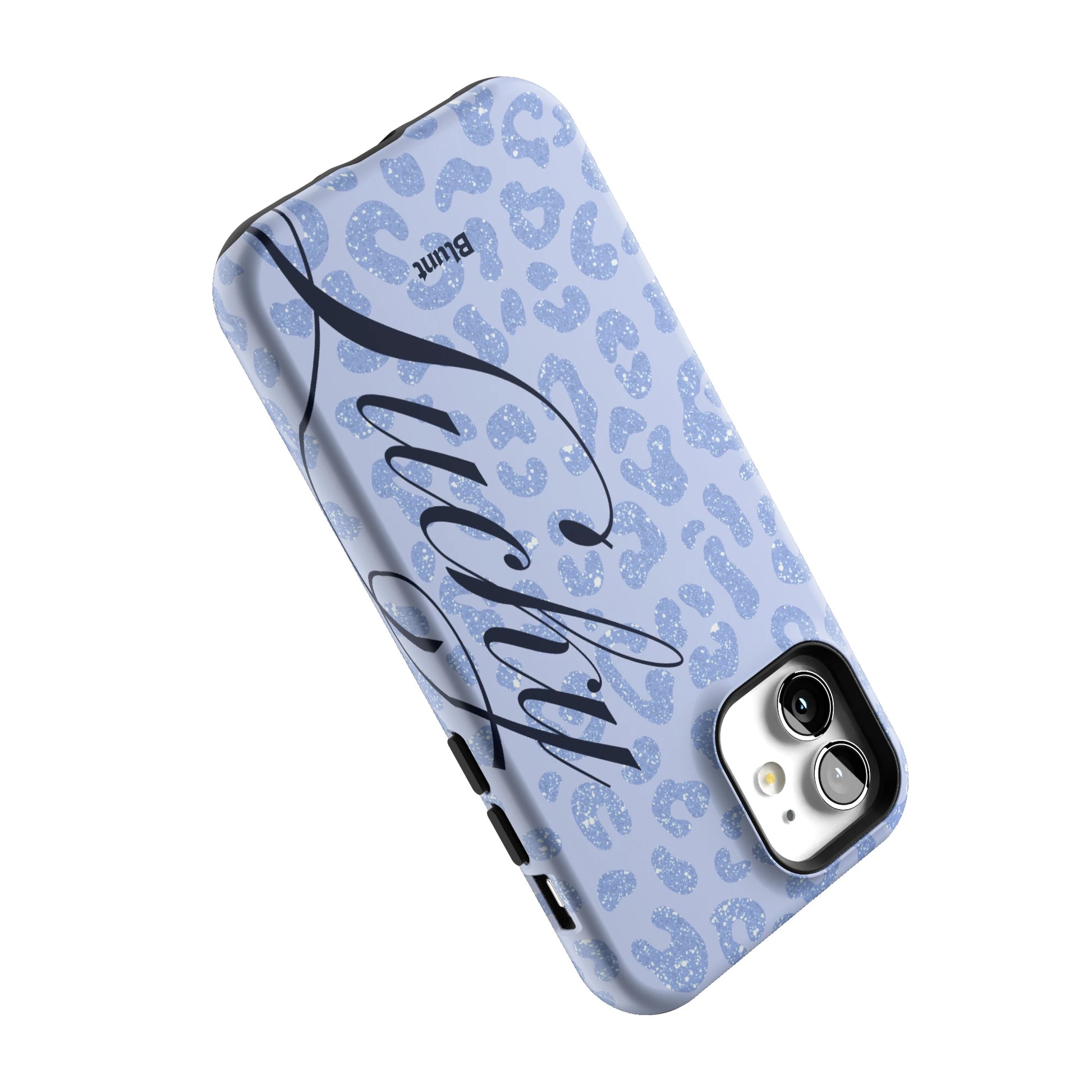 Blue Cheetah Lucky iPhone Case gallery - Iphone_12_Iphone_5
