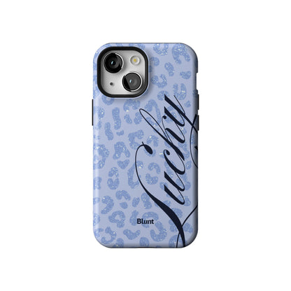 Blue Cheetah Lucky iPhone Case gallery - Iphone_13_Mini_Air_Plus_1