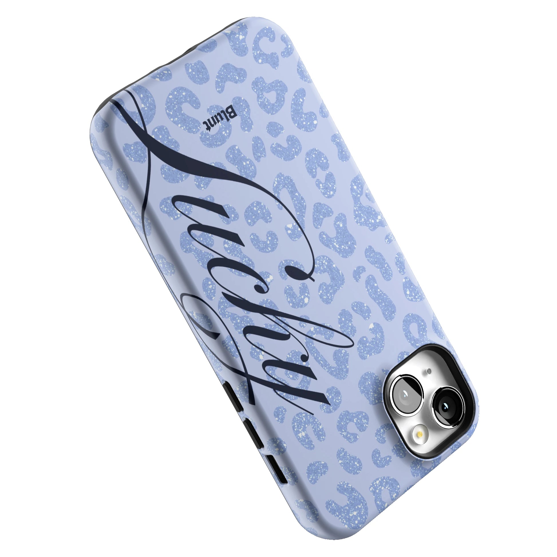 Blue Cheetah Lucky iPhone Case gallery - Iphone_14_Mini_Air_Plus_5