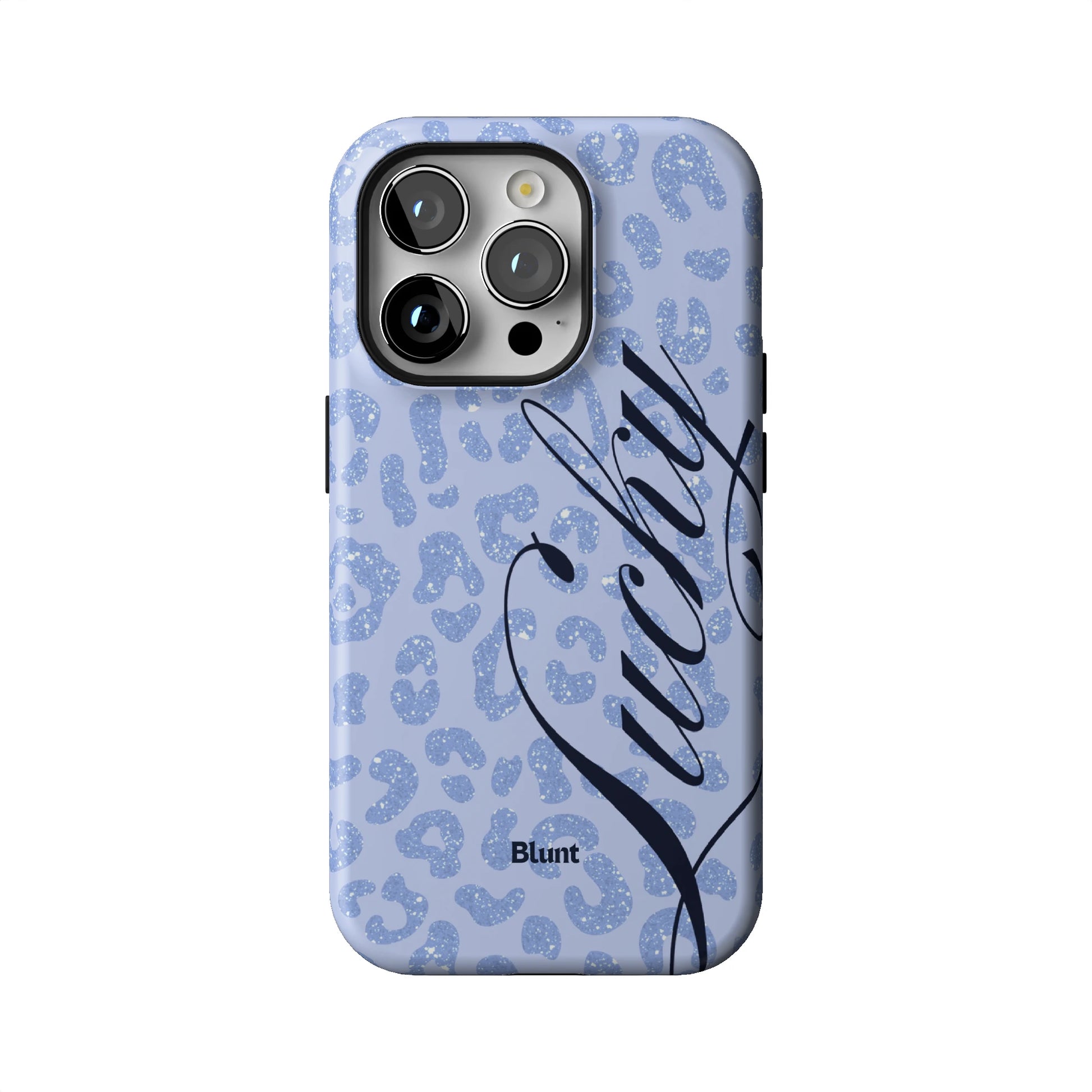 Blue Cheetah Lucky iPhone Case gallery - Iphone_14_Pro_1