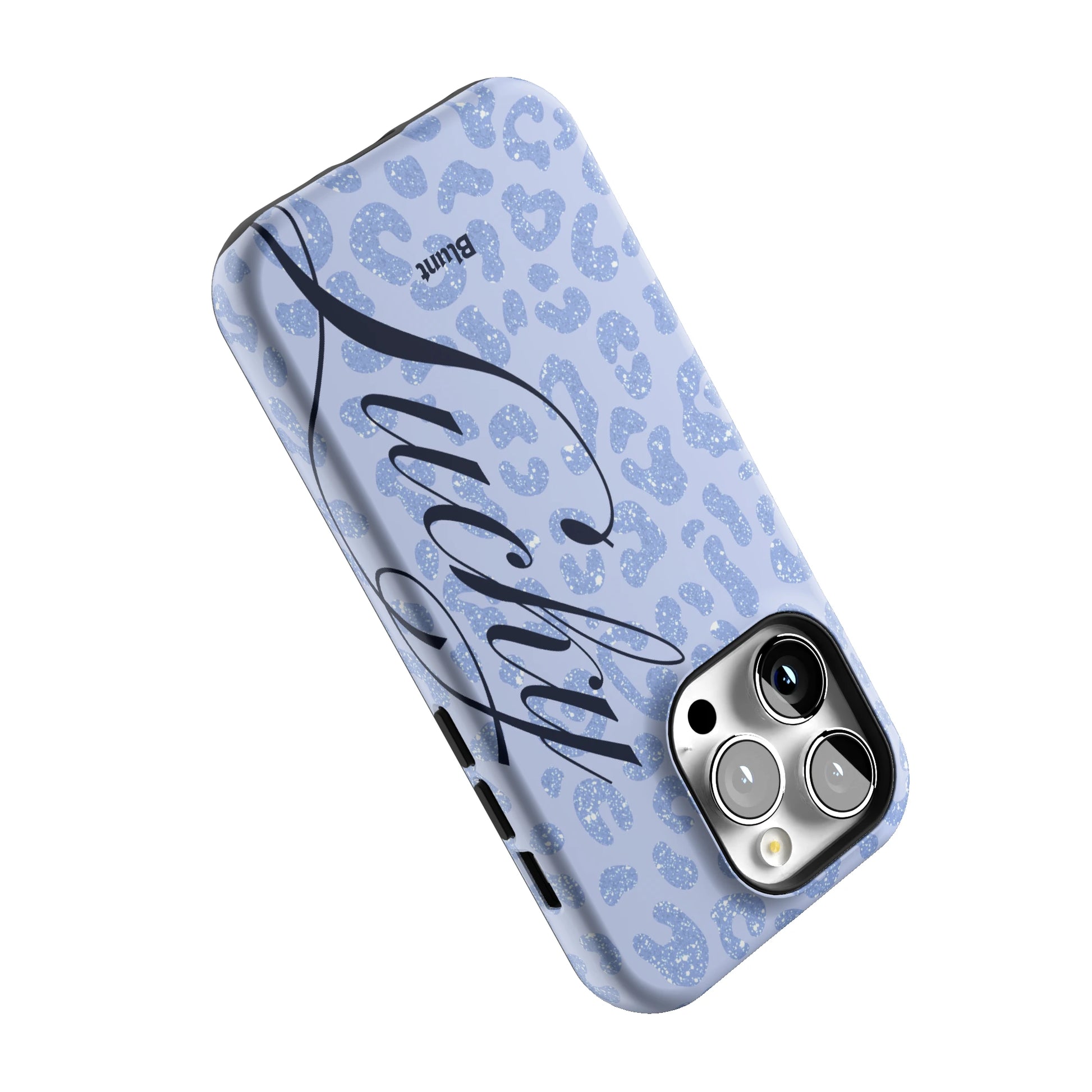 Blue Cheetah Lucky iPhone Case gallery - Iphone_14_Pro_5