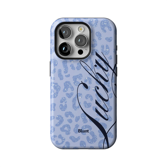 Blue Cheetah Lucky iPhone Case gallery - Iphone_15_Pro_1