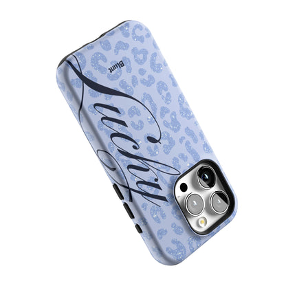 Blue Cheetah Lucky iPhone Case gallery - Iphone_15_Pro_5